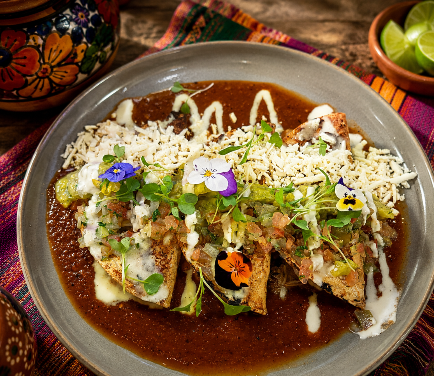 Enchilada carnitas
